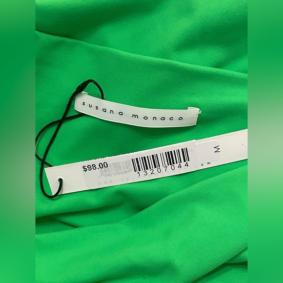 SOLD SUSANA MONACO Core Strapless Tube Minidress‎ - Zing NWT Medium - Picture 10 of 11